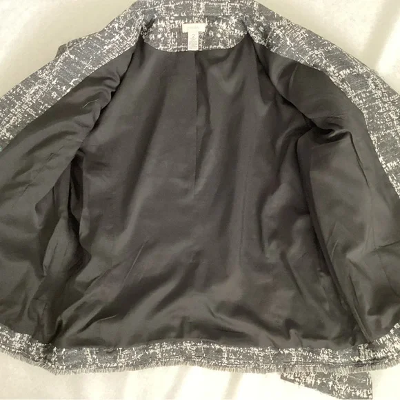 Chico’s Treana Tweed Blazer, Size 2L - Picture 7 of 8